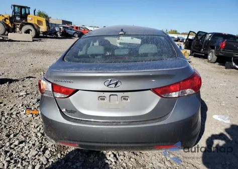 2013 Hyundai Elantra Gls from USA, damaged, VIN 5NPDH4AEXDH366424